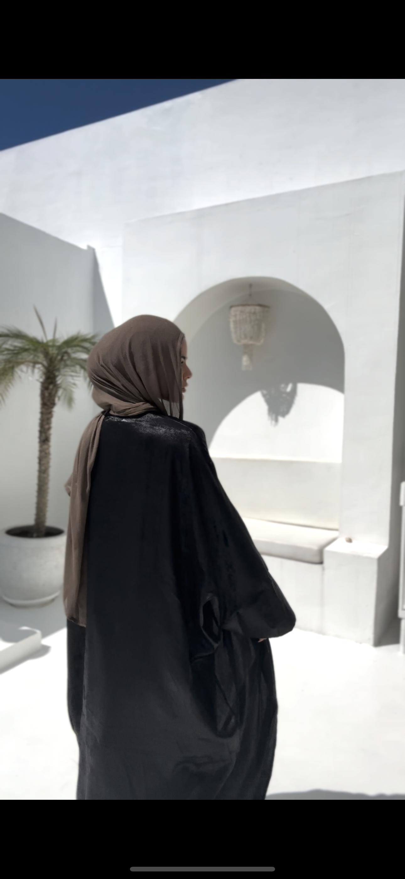 Darker Then Night Abaya Set