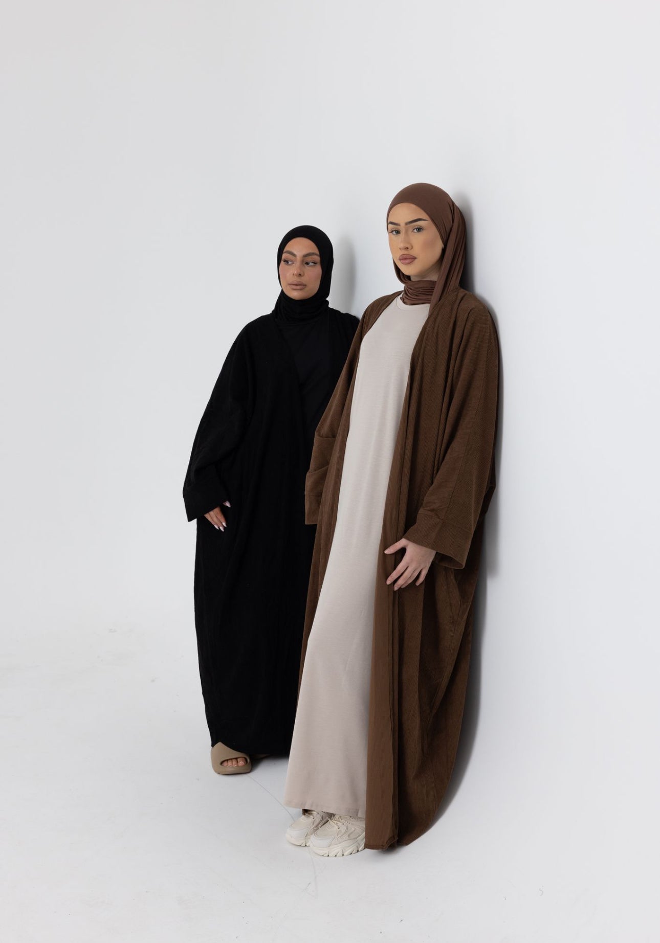 The Staple Set 2.0 Oversized Open Abaya